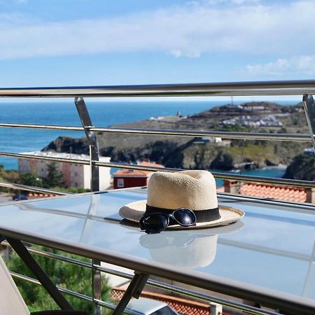 Résidence Costa Vermella, vue mer et montagne au calme Cerbère Esterno foto