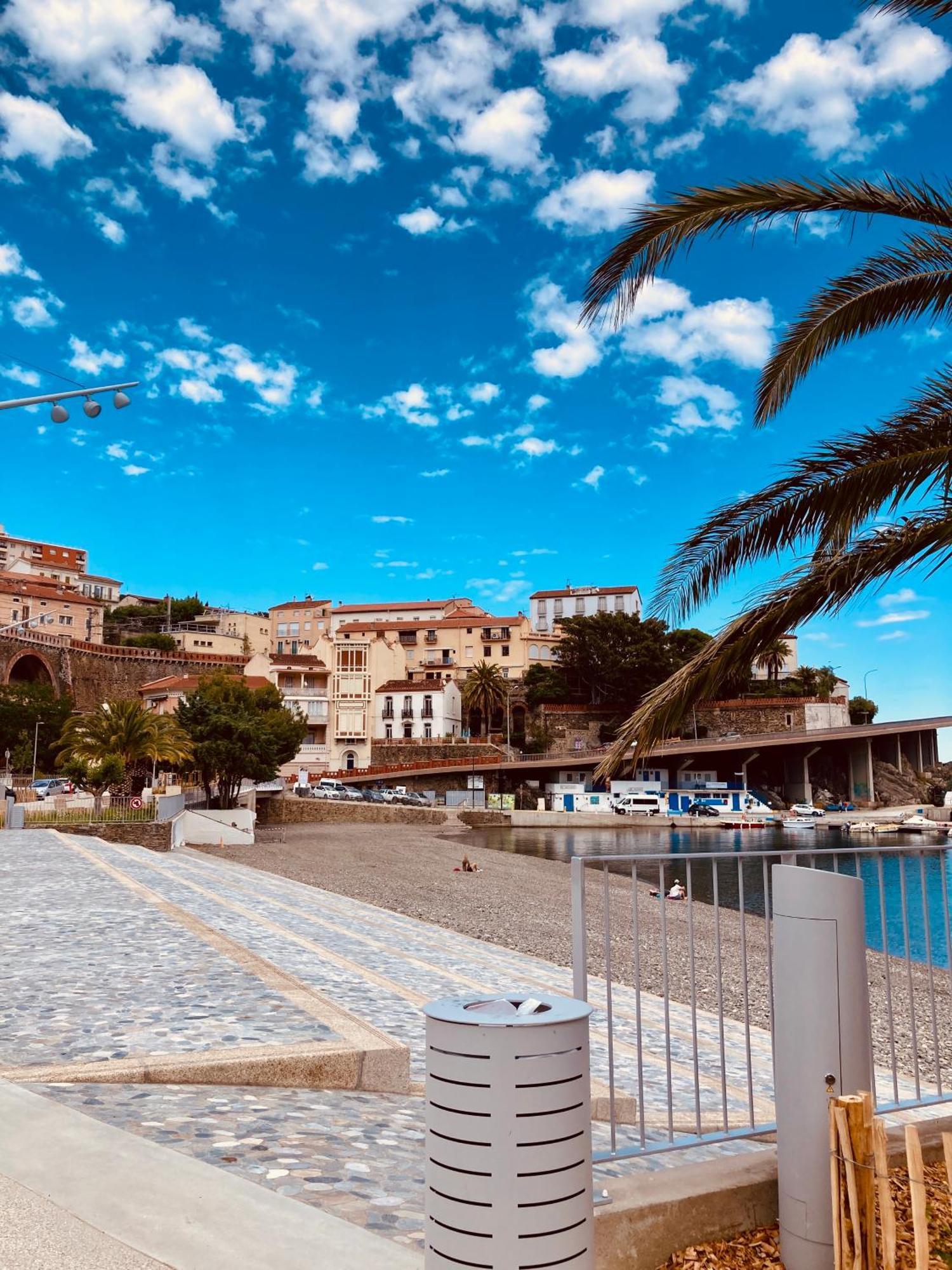 Résidence Costa Vermella, vue mer et montagne au calme Cerbère Esterno foto
